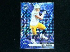 2025 Panini Mosaic #114 Will Dissly Mosaic Reactive Blue