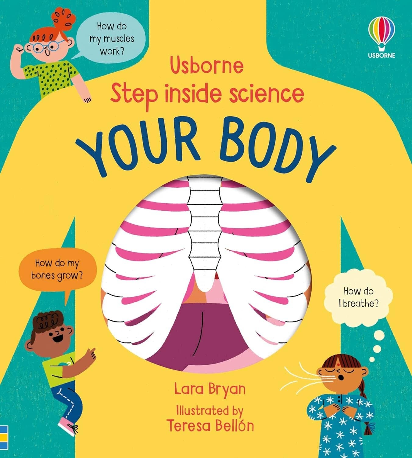 Step Inside Science: Your Body by Lara Bryan - Ages 5+ - Board Book
