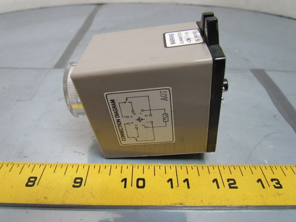 ACI 104245 8841A120 Off Delay Timer 5 Amp 250 VAC NEW - Image 3 of 4