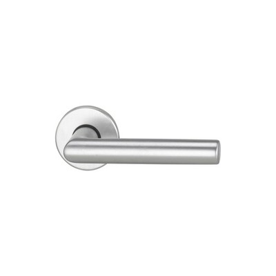 edi HT-Drücker-Halbgarnitur Riva 2108/5200 rd.,VK10 Edelstahl matt