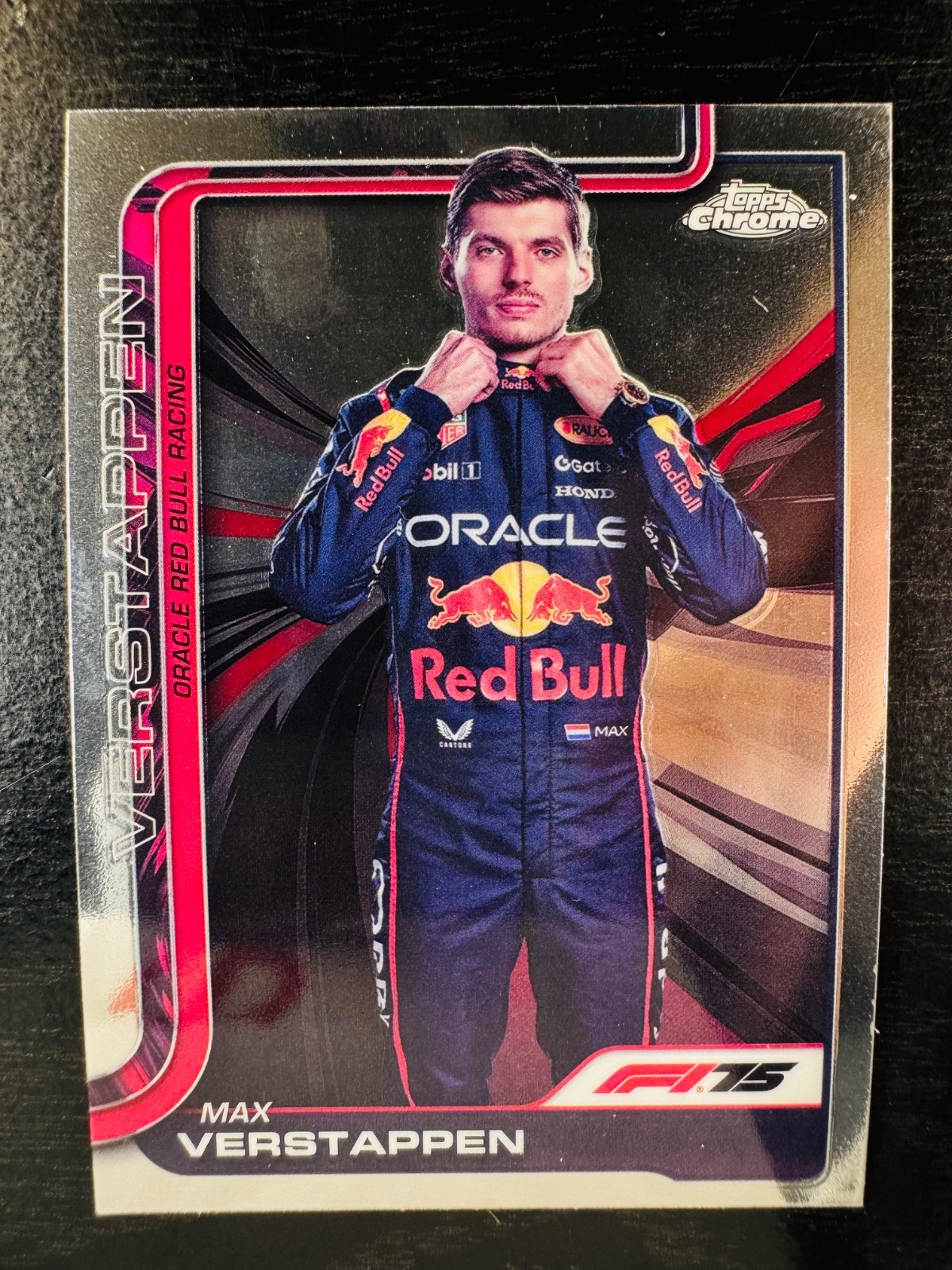 2025 Max Verstappen Topps Chrome #1 F1 Formula 1