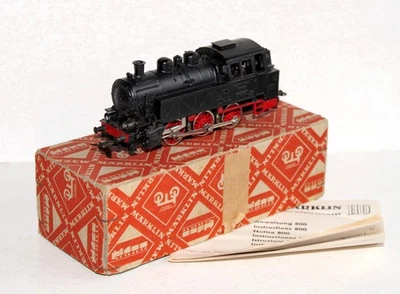 MARKLIN HO TM 800 LOCOMOTIVE TENDER TYPE 030 T LOCOTENDER DB BR 80 CA ANALOGIQUE - Photo 1/4