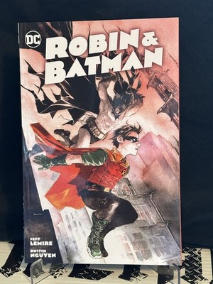 Robin & Batman Vol 1 Volume One DC Comics TP 2022 Lemire Nguyen New VF
