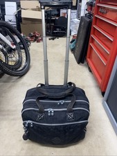 Kipling Wheeled Rolling Carry On Luggage Cabin Laptop Office Travel Bag Black 