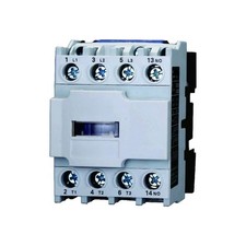 gloca Contattore AC 24V 50/60Hz Bobina 3P 3 Poli Normalmente Aperto Ue 380V (Ie 