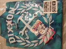 Dixxon Mens Medium Posideions Kiss Flannel BNIB