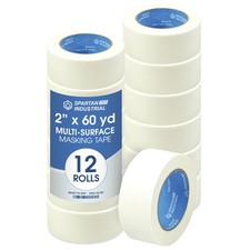 - 2" X 60 yd Wide Masking Tape for Painting, Drafting, Labeling, and More - 1...