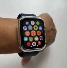 Apple Watch Series Case Screen Protector Full Coverage 9H Tempered Glass Clear