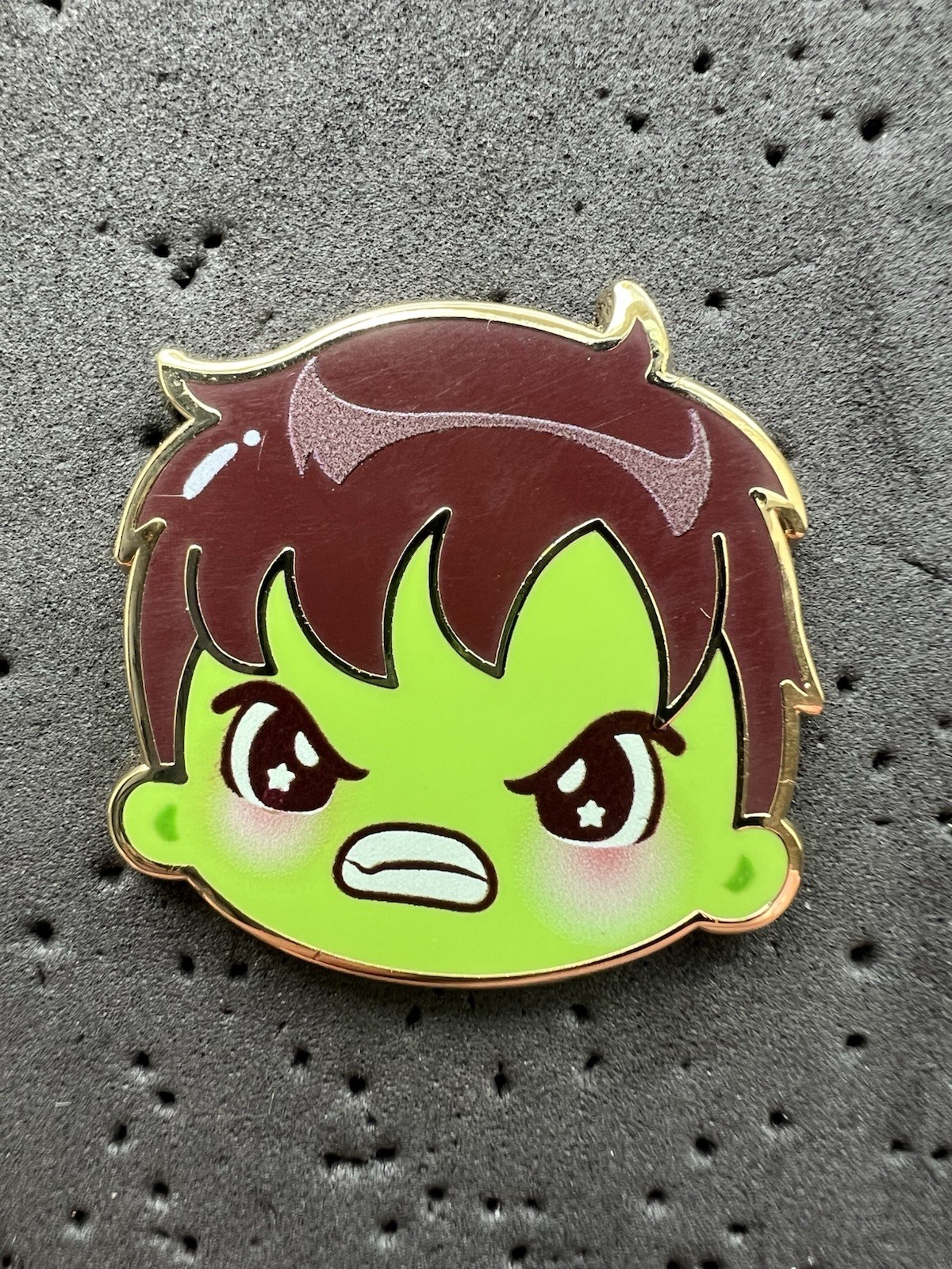 Disney FANTASY Pin - Marvel Hulk Chibi Head - By Pins.n.things