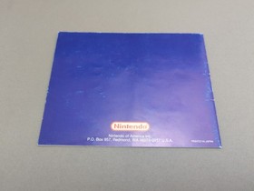 * Juego Super Spike V&rsquo;Ball (Nintendo NES, 1989), Manual, Solo Caja 