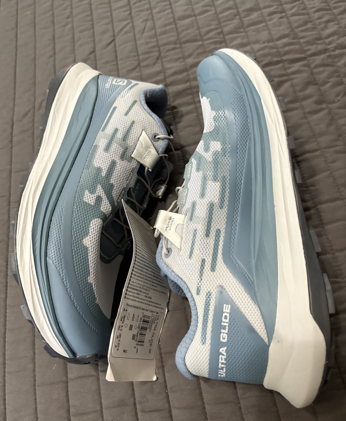 Scarpe da trail running Salomon Z3244 donna blu ultra glide taglia 5 5 nuove