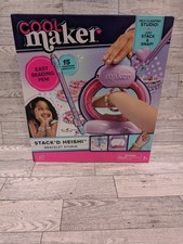 New in Box Cool Maker Stack'd Heishi Bracelet Studio - Create 15 Bracelets 