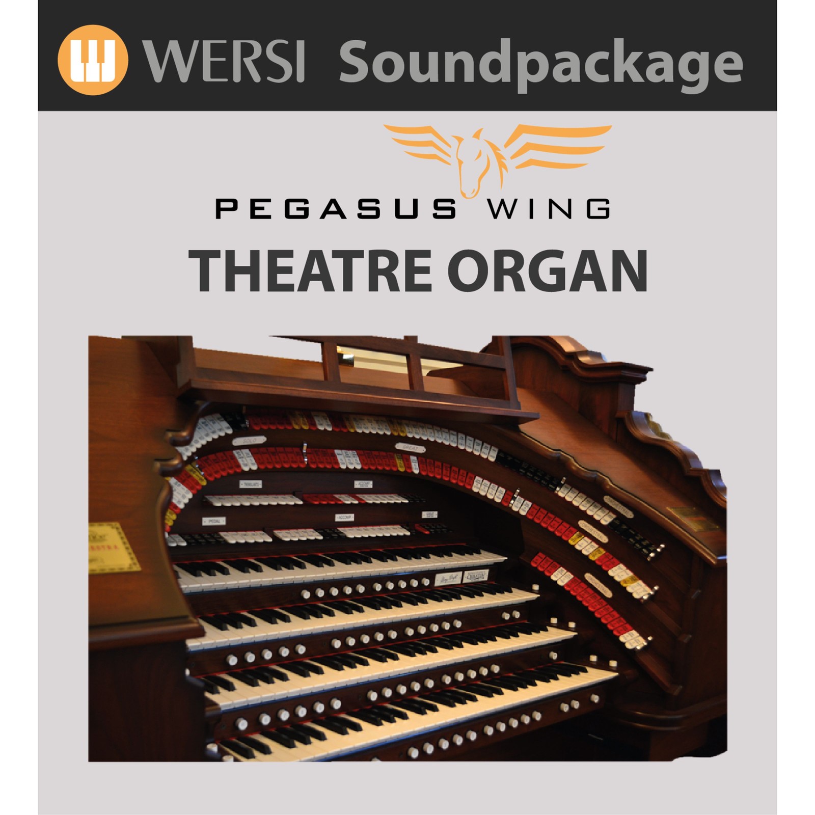 Кинотеатр Wersi Pegasus Wing Theater Orgel Software Клангфарбен 20 Звуковой пакет 18690₽