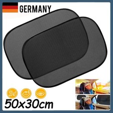 2x Sonnenschutz Auto Sonnenblende Universal Seitenscheiben Kinder UV Schutz