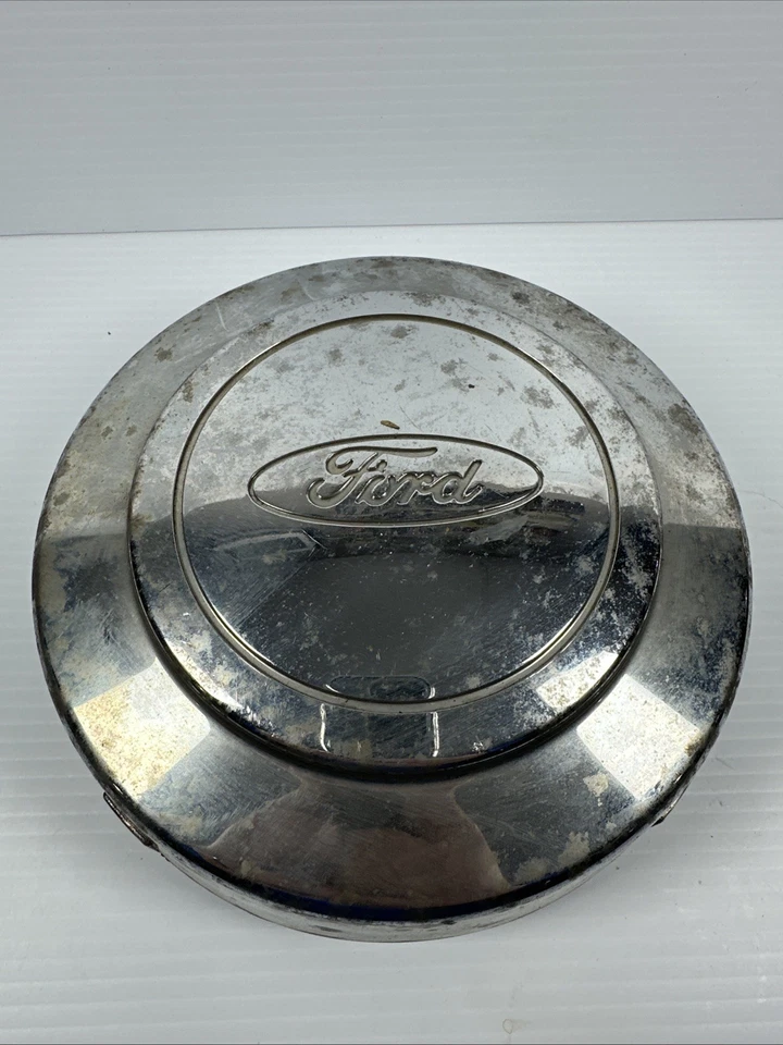 1994-2008 FORD E150 E250 E350 F250 F350 Single Wheel Front Center Hub Cap OE - Image 2 of 4