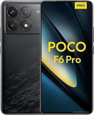Xiaomi Poco F6 PRO 5G+4G LTE 1024GB+16GB Global Version Unlocked 6,67'' Schwarz