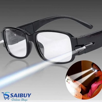 LED Lesebrille mit LED-Beleuchtung, Unisex, 1,0-4,0