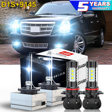For Cadillac Dts 2006-2011 -4pc Xenon Hid Headlight Hilo Led Fog Light Bulbs For Cadillac Dts 2006-2011 -4pc Xenon Hid Headlight Hilo Led Fog Light Bulbs