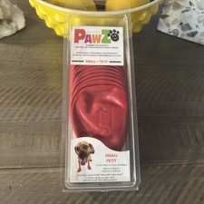 PAWZ Water-Proof Dog Boots 2.5 Inch Small Red 12 Count Size 2- 21/2 New