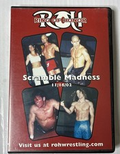 Ring of Honor Scramble Madness 11/16/2002 original ROH DVD AJ Styles Samoa Joe