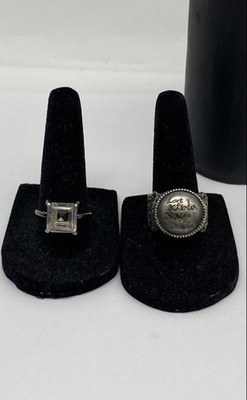 Sterling Silver Assorted Ring Bundle 2pcs 13.2g