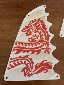 LEGO 70618 Ninjago Movie Destiny's Bounty Cloth Sail Set White Dragon Authentic