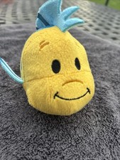 Disney Little Mermaid Flounder Fish Mini Plush