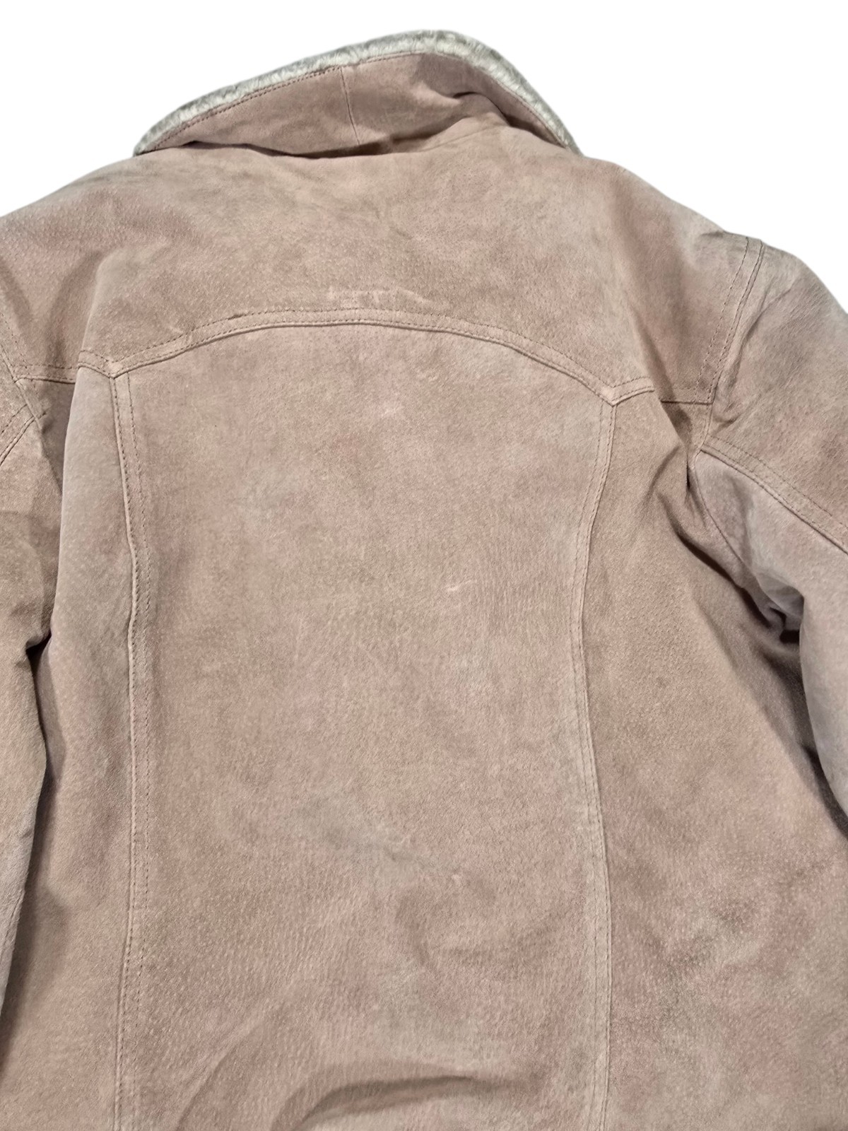 Morrow Button Front Collared Shearling Collar Jac… - image 12