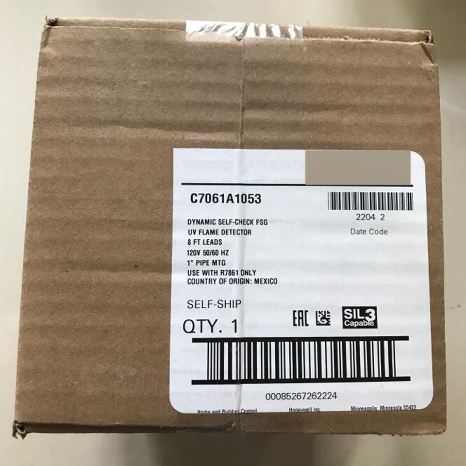 One New Honeywell C7061A1053 Flame Detector C7061A 1053 New Fast ...