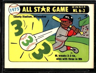 1981 Fleer Laughlin All Star Game 1975