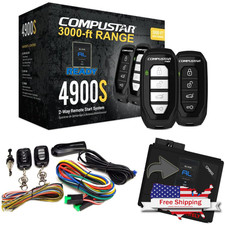 Compustar CS4900-S 4900S 2-Way Remote Start and Keyless Entry System with 3...
