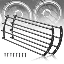 NuIth 12 Inch Metal Subwoofer Grill, 4 bar Audio Loudspeaker Cover Protector,