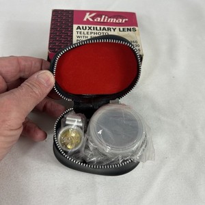 Vintage Kalimar Telephoto Lens & Finder for Polaroid 100-360 Land Camera
