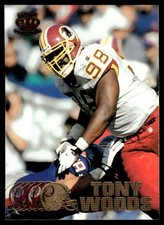 1997 Pacific Tony Woods Washington Redskins #420
