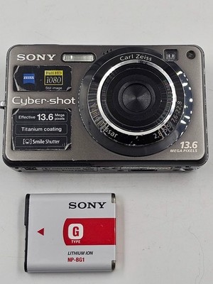Sony Cyber-shot DSC-W300 13.6 MP Digitalkamera Schwarz - Funktionierend