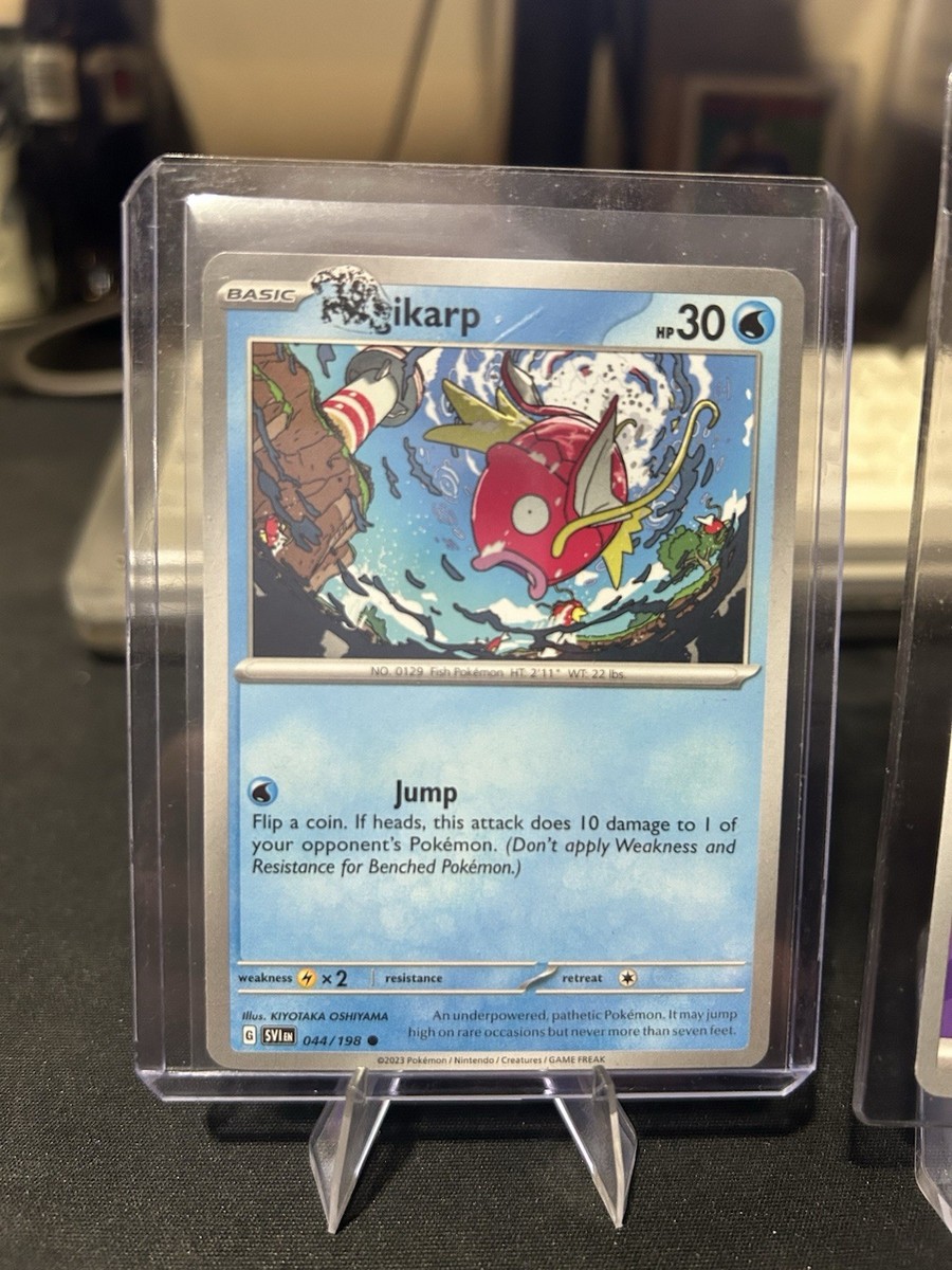 Magikarp 044/198 Large Printer Hickey Error Misprint Pokemon Card