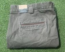 Orvis Britain Cloth Pants Santa Fe Gray Mens 42x30 100 Cotton
