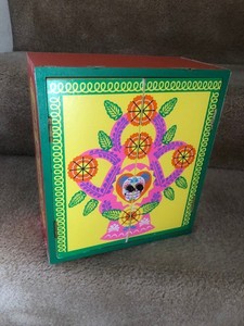 2024 DAY OF THE DEAD Día de Muertos MINI WOOD OFRENDA DECORATOR BOX TARGET EXCL