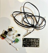 12V Analogue Temperature Fan Controller PCB Kit | Silent Audio Amplifier Cooling