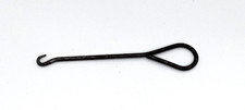 VTG 4 1/2" Metal Shoe Button Hook Collectible Tool For Boots Gloves Clothing