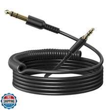 Fusion A70 Headphones Audio Cable-6.35mm 1/4" Male to 3.5mm 1/8" 