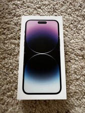 Apple iPhone 14 Pro Max A2651 128GB  EMPTY BOX ONLY 