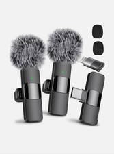 Lavalier Wireless Microphone Audio Video Reco...