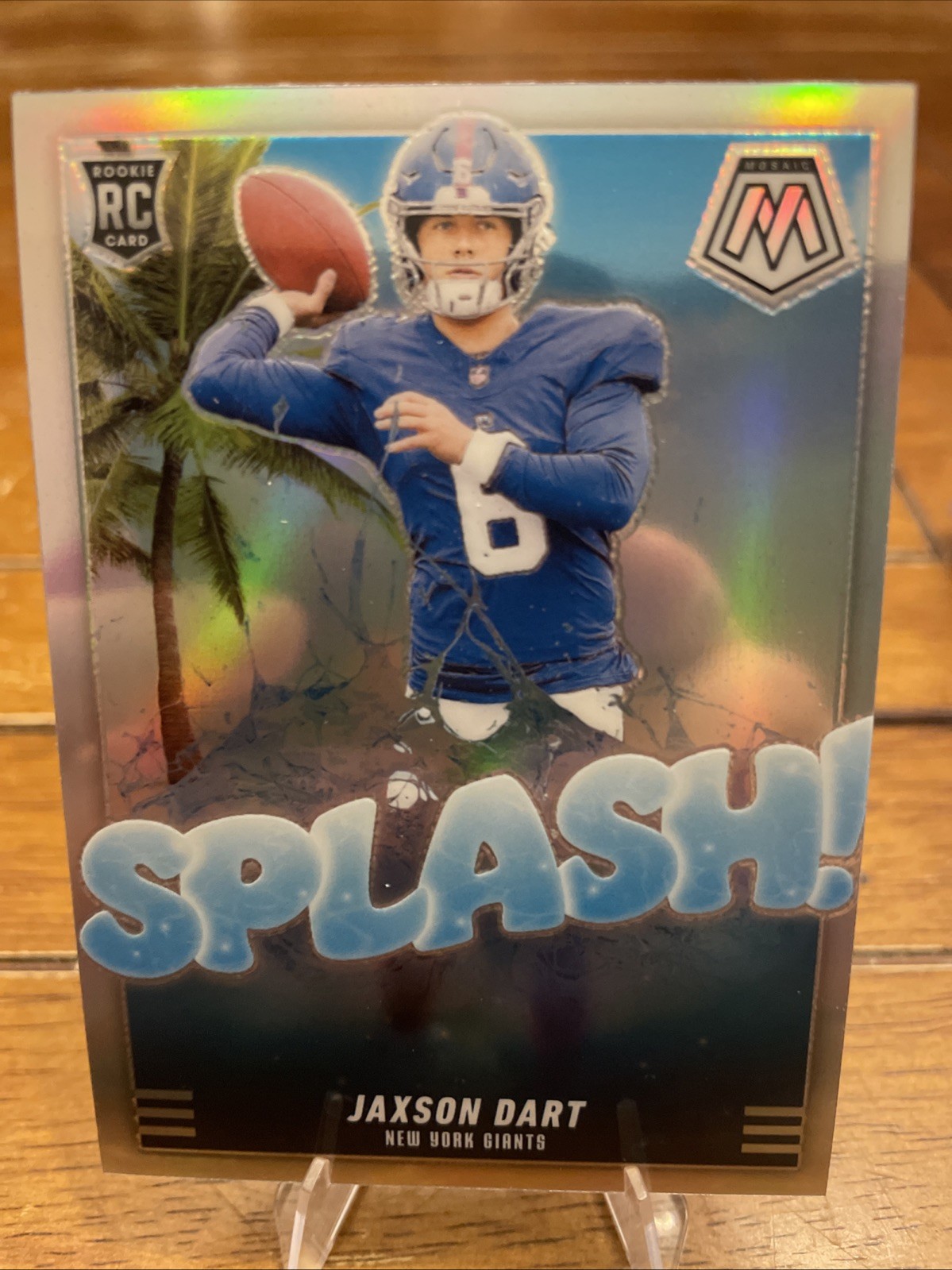 2025 Mosaic Jaxson Dart Silver Splash