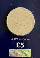 Music Legends Queen 2020 BU £5 Coin Change Checker Pack