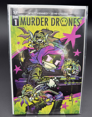 Murder Drones #1 - Wyatt Kennedy - Jo Mi-Gyeong - Cover C By Krooked Glasses