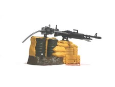 GI Joe Playset Diorama Gunner Station CHAP MEI LANARD 1:18 Scale