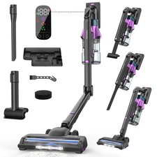 Akku Staubsauger 50000Pa Kabellos 65Min HEPA Knickrohr Ladestation