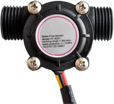 Water Flow Sensor Flowmeter Hall Flow Sensor Water Control 1-30L/Min 2.0Mpa YF-S