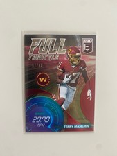 Panini Donruss Elite 2021 Terry McLaurin Full Throttle Red Parallel 47/99